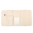 thumbnail image 1 of Bolsa organizadora con visera multibolsillo para guardar tarjetas Beige, 1 of 9