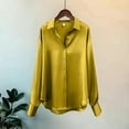 thumbnail image 1 of Camisa de manga larga con botones para mujer, blusa informal, elegante, estilo coreano, para oficina, novedad, verano, Otoño e Invierno, 1 of 2