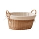 thumbnail image 4 of Cesta de mimbre para la colada, bolsa para ropa sucia, para sala de estar, dormitorio de hotel Grande, 4 of 9