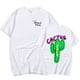 thumbnail image 2 of Camiseta de algodón de lujo para hombres y mujeres, camisa Harajuku con estampado de cactus y jack de Travis Scott, Hip Hop, amantes de la pareja, 2 of 4