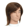 thumbnail image 2 of Cabeza de maniquí Salvador Modelo de entrenamiento para práctica de peluquería Piel Negra 10,63 pulgadas, 2 of 10