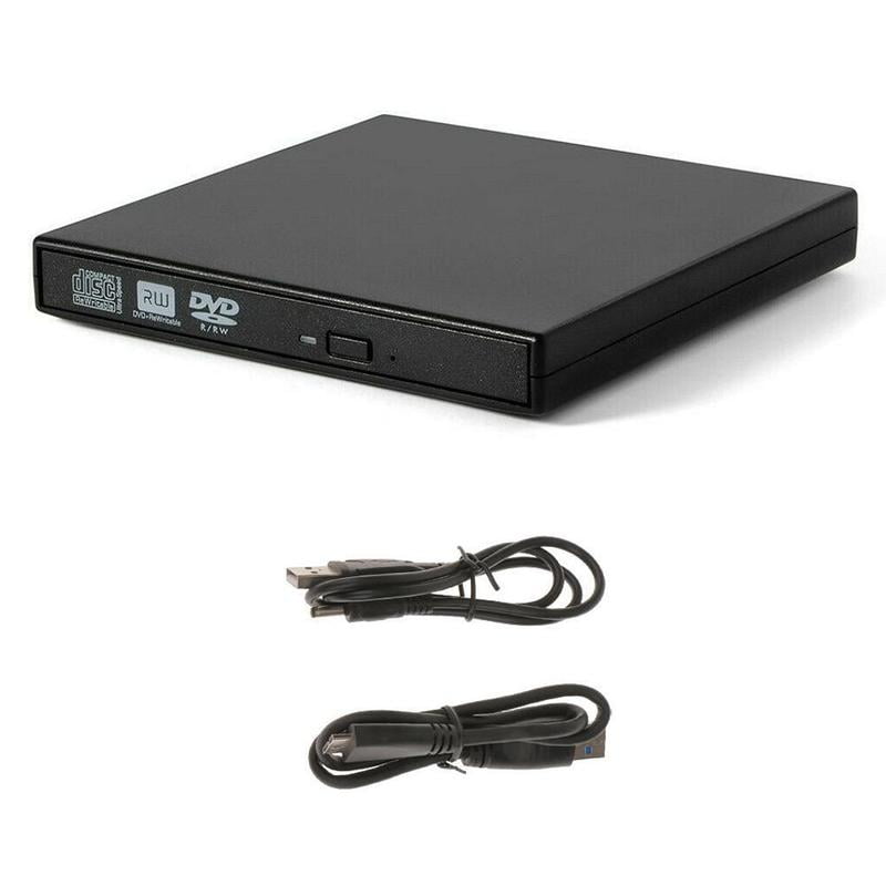 Usb External Dvd Cd Rw Disc Burner Combo Drive Reader Windows 07/08/10 Laptop Pc