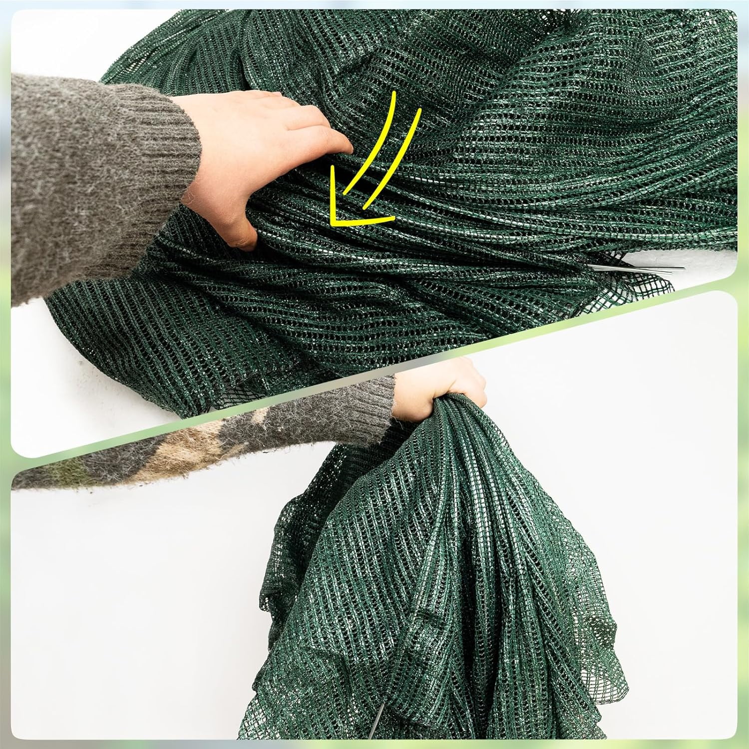 2 in 1 Portable Greenhouse Protection from Sun Heat,Garden Tunnel Shade Net Cover with Quick-Release Technology,Row Covers for Vegetables Plant Cover from Sun