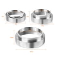 thumbnail image 6 of 51/53/58mm Aluminum Coffee Dosing Ring Intelligent Ring Powder Brewing Bowl Replacement Portafilter Accessories, 6 of 7