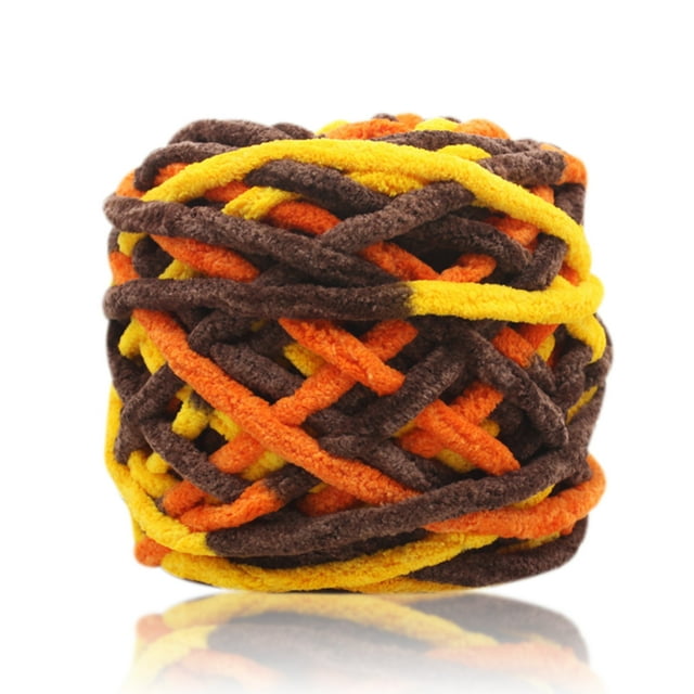 Bewildely Hilo de tejer de 100g, bufandas de hilo para tejer a mano, gorro, gorro, hilos de ganchillo tejidos a mano, accesorio de costura para Artesanía No.25 Bewildely HA009091-25
