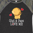 thumbnail image 4 of Inktastic Gigi and Paps Love Me Grandson Lion Boys Toddler T-Shirt, 4 of 5