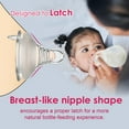 thumbnail image 3 of Biberón de silicona NENESUPPLY para bebé 250ml de cuello ancho flujo lento, 3 of 9