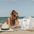 thumbnail image 2 of KALIDI Bolso de mano de malla de nailon para playa, bolso de mano informal Hobo para mujer, bolso de hombro plegable MAX 23L para vacaciones de picnic en la playa, 2 of 5