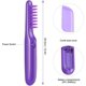 thumbnail image 2 of BRILLAR Peine eléctrico para el cabello: peine caliente ligero de color púrpura para cabello seco y húmedo, masaje del cuero cabelludo y apto para niños con cubierta protectora, 2 of 5