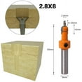 thumbnail image 4 of Juego de 5 brocas cónicas de acero de alta velocidad para avellanar y biselar madera, 4 of 5