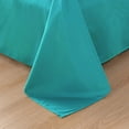 thumbnail image 2 of Mocassi Drap Plat 1500 Fils, Lot de 6, Lit Simple, Turquoise, 2 of 3