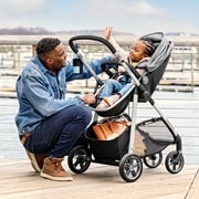 Evenflo Omni Plus Travel System with LiteMax Infant Car Seat, Hyperion Red