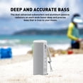 thumbnail image 3 of Altavoz inalámbrico Bluetooth MIATONE Waterproof - Gris, 3 of 7