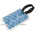 thumbnail image 2 of Sikiie Watercolor Ships Luggage Tags Privacy Cover ID Label Suitcase Tags Identifiers For School Bags,Suitcases, 2 of 7