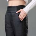 thumbnail image 4 of REALiKUN Womens Down Pants Winter Warm Elastic High Waist Quilted Ultralight Puffy Snow Ski Pants Trousers, 4 of 6