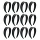 thumbnail image 1 of Accesorios para el cabello de bricolaje de la banda para la cabeza de diadema de plástico duro de 12 piezas de ancho de 12 piezas de ancho, 1 of 5