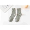 thumbnail image 1 of Calcetines de tubo de algodón de color sólido para hombre, calcetines altos de goma para hombre, primavera, otoño e invierno, 1 of 5