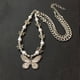 thumbnail image 2 of Collar con colgante de mariposa gótica para mujer, Gargantilla, cadena estética Grunge, accesorios, Collar Indie IGIRL, joyería, regalo para amigos Tan Jianjun unisex, 2 of 2