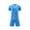 Blue, variant on Kids Fashion Outfits Set Soccer Game Children's Soccer Short Sleeved Boys and Girls Soccer Practice Sports Party School Birthday