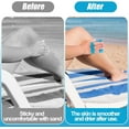 thumbnail image 4 of 4PCS Sand Remover for Beach, Sand Removal Bag,Beach Sand Cleaner, Powder Pouch Sand Remover Brush Wipe Sand Mitt, Sand-Off Beach Vacation Camping Essentials(Talc-Free), 4 of 8