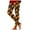 White, variant on Women Capri Leggings Stripe Prints Casual Fashion Tight Height Waist Exercise Yoga Pants Leggings Red Sweetpants S