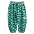 thumbnail image 2 of uublik Boys Girls Jogger Pants Summer Elastic Waistband Mosquito Prevention Pants Green, Size 1T-12, 2 of 3