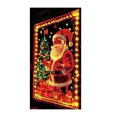 thumbnail image 2 of Decoraciones navideñas de NYlon, puerta fluorescente navideña, cubierta de puerta, fondo, adornos navideños, decoraciones navideñas para exteriores, decoraciones navideñas, decoración navideña, 2 of 6