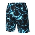 thumbnail image 4 of Fotbe Lightning Trajes de Baño Estampados para Hombre, Shorts de Verano de Secado Rápido, Ropa de Playa, Bañadores-XX-Large, 4 of 6