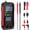 Red, variant on ALLmeter 6000 Counts Digital Multimeter with 5.0" Color Screen, TRMS, USB Rechargeable, NCV, Temperature, Backlight & Flashlight, 10A Current Range, Voltage, Current, Capacitance Tester