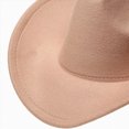 thumbnail image 7 of NOLDARES Kids Western Cowboy Hat for Kids Toddler Girls Boys Felt Fedora Cowgirl Cowboy Hat(Blue,4-10 Y), 7 of 7