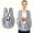 Grey Blue, variant on Extra-Large Dog Sling Carrier - Winter Pet Bag With Cotton Lining, Waterproof & Breathable Design Small Dog Carrier Bag Medium Dog Carrier Bag