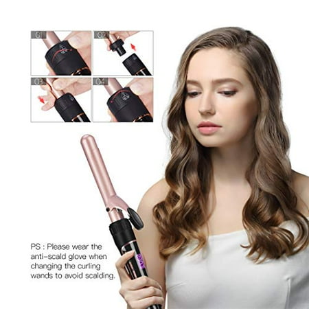 5 In 1 Curling Iron Set Inkint Professional Curling Wand With 5