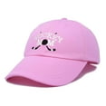thumbnail image 5 of Dalix Hockey Mom Embroidered Womens Cotton Dad Hat Baseball Cap Adjustable in Light Pink, 5 of 5