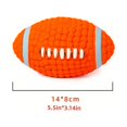 thumbnail image 1 of Dog Chew Toys Dog Toys For Aggressive Chewers Large Breed, Multifunctional Teeth Cleaning And Gum Massage, Tough Dog Toys With Natural Rubber, Rugby Dog Toy, 1 of 4