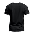 thumbnail image 6 of LRGSHF V Neck T-Shirts for Men Short Sleeve Casual Basic Tees Summer Solid Color Pullover Tops Breathable Lightweight Athletic Gym Regular Fit Wears, 6 of 6