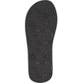 thumbnail image 4 of Quiksilver Men's Molokai Flip Flop Sandals Black/Black/White - AQYL100601-XKKW  BLACK/BLACK/WHITE, 4 of 4