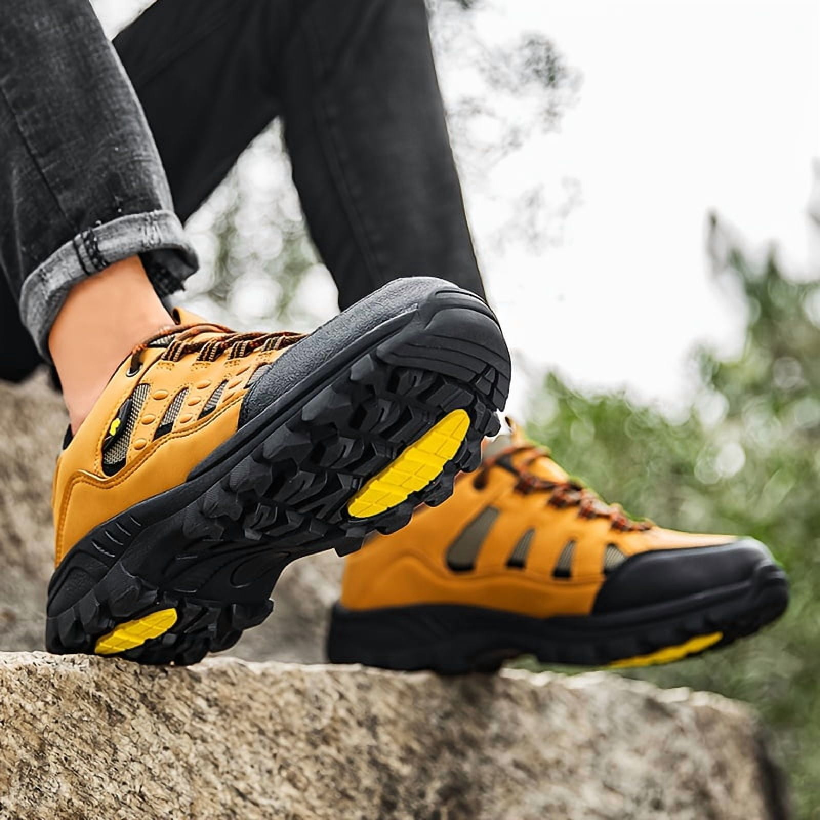 Men'S Breathable Sports Shoes, Casual Shoes for Couples, Outdoor Hiking Footwear