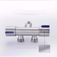 thumbnail image 3 of Bathroom Washing Machine Faucet Double Handle Stainless Steel Cold Water Faucet, 3 of 6