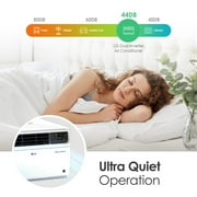 LG 8,500 BTU High Efficiency Dual Inverter Window Air Conditioner with Wi-Fi and LCD Remote, 115V, LW8024IVSM