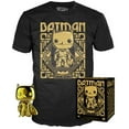 thumbnail image 1 of Funko DC Gold Batman Exclusive & Tee Size S, 1 of 1