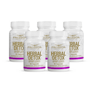 FREZZOR Milk Thistle Herbal Detox Capsule for Liver and Kidney Health, 450 Count, 5 Bottles