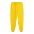 thumbnail image 3 of IYYVV Women's Lightweight Joggers Pants with Pockets Athletic Workout Joggers for Women with Elastic Waist 2024 Yellow XL, 3 of 5