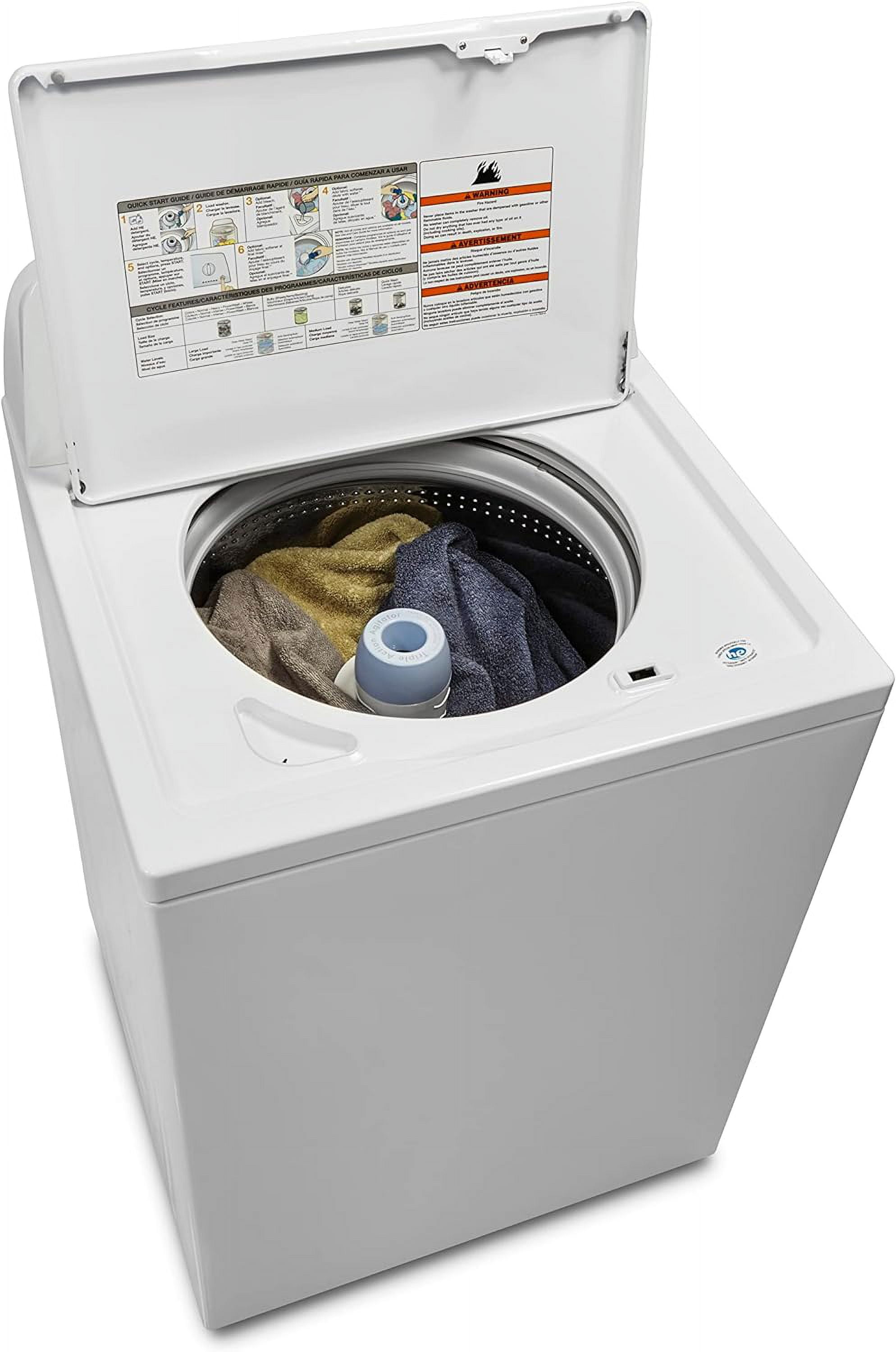 Kenmore 3.8 Cu. ft Capacity TopLoad Washer, Triple Action Agitator, 27