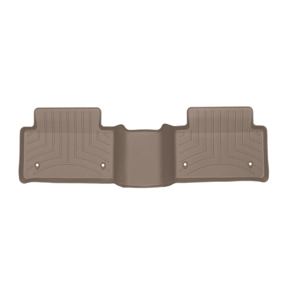 WeatherTech Custom Fit FloorLiners compatible with Land Rover Rover Range Rover Evoque - 2nd Row, Tan