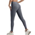 thumbnail image 5 of REALiKUN High Waisted Leggings for Women Soft Athletic Pants Workout Yoga Legging Gym Workout Running Tights, 5 of 6