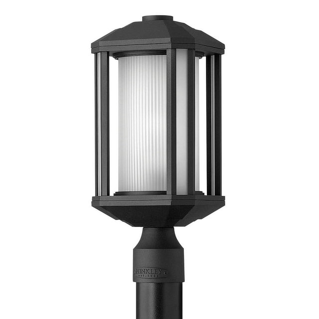 Hinkley Lighting 1391 Castelle 1 Light 16.5" Tall Post Light - Black