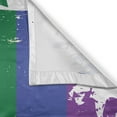 thumbnail image 3 of Ambesonne Vintage Rainbow Kitchen Curtains, LGBT Flag Line, 55"x39", Multicolor, 3 of 3
