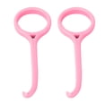 thumbnail image 3 of 2 piezas de removedor de alineadores profesional para aparatos dentales y retenedores, herramienta para el cuidado bucal, color rosa, 3 of 14