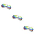 thumbnail image 1 of sweethay Gafas de sol Novedad de alto rango Diferentes vibrantes Resistentes Ligeras Mano de obra fina Diseño único Gafas redondas Type4 NO4 sweethay CBP275267, 1 of 6