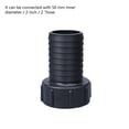 thumbnail image 1 of Adaptador de tanque de rosca IBC - Conector de grifo de plástico grueso Montaje de tanque de agua para jardín de casa 1/2 "3/4"(50mm outer diameter (2 inch)), 1 of 1